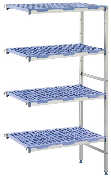  Tournus angle racking 4 shelves 500(d)x1453(w)mm 
