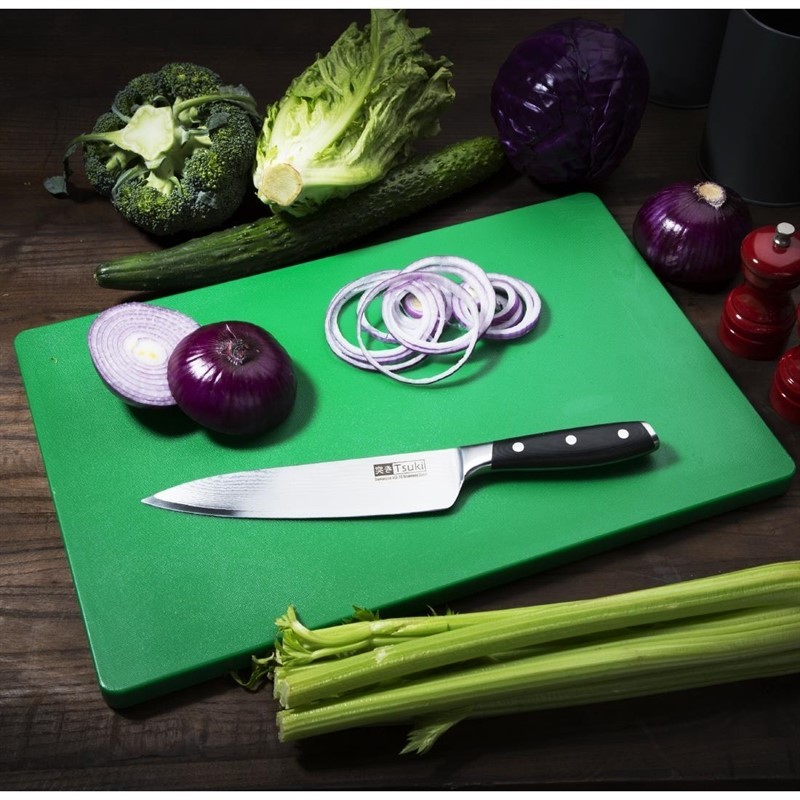  Hygiplas Extra Thick Low Density Green Chopping Board Standard 