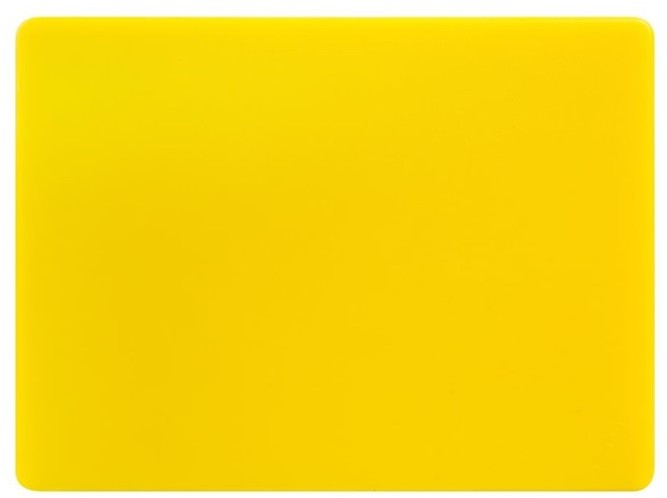 Hygiplas Low Density Yellow Chopping Board Small 