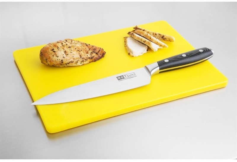  Hygiplas Low Density Yellow Chopping Board Small 