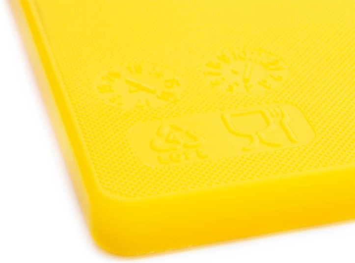  Hygiplas Anti-bacterial Low Density Chopping Board Yellow 