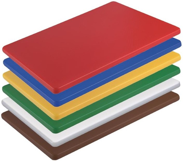  Hygiplas High Density Small Chopping Boards (Pack of 6) 