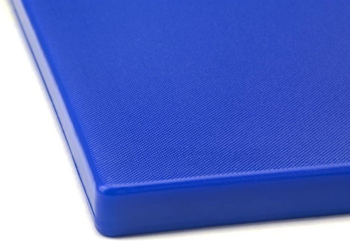  Hygiplas Extra Thick Low Density Blue Chopping Board Large 