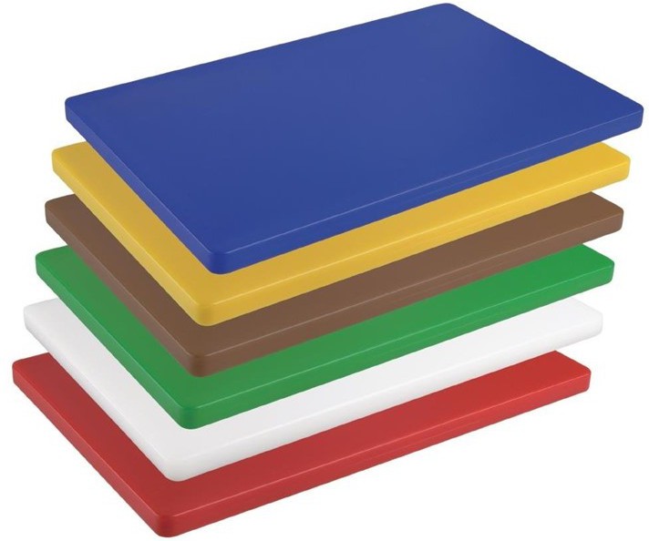  Hygiplas Extra Thick Low Density Green Chopping Board Large 