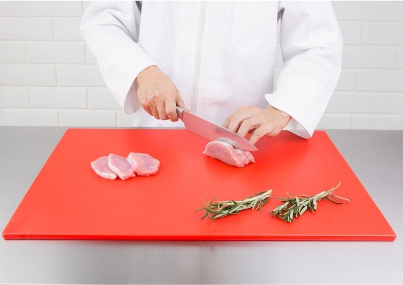  Hygiplas Low Density Red Chopping Board Large 