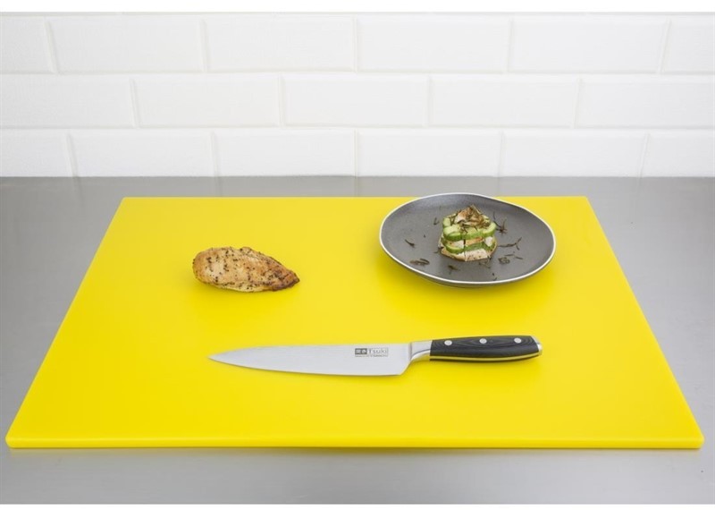  Hygiplas Low Density Yellow Chopping Board Large 