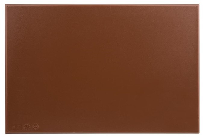  Hygiplas High Density Brown Chopping Board Standard 