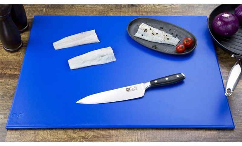  Hygiplas High Density Blue Chopping Board Large 