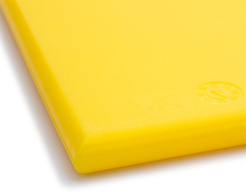  Hygiplas High Density Yellow Chopping Board Standard 