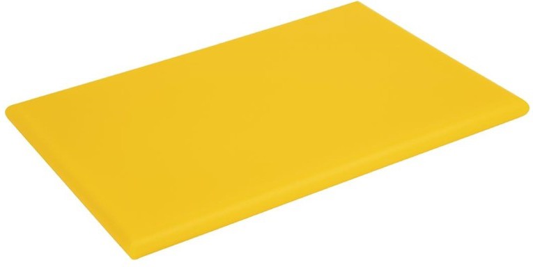  Hygiplas Extra Thick High Density Yellow Chopping Board Standard 