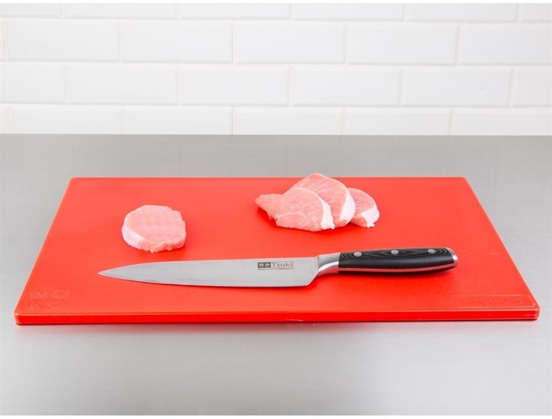  Hygiplas Low Density Red Chopping Board Standard 