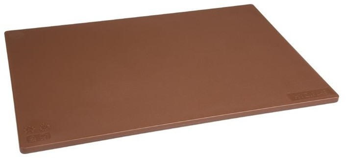  Hygiplas Low Density Brown Chopping Board Standard 