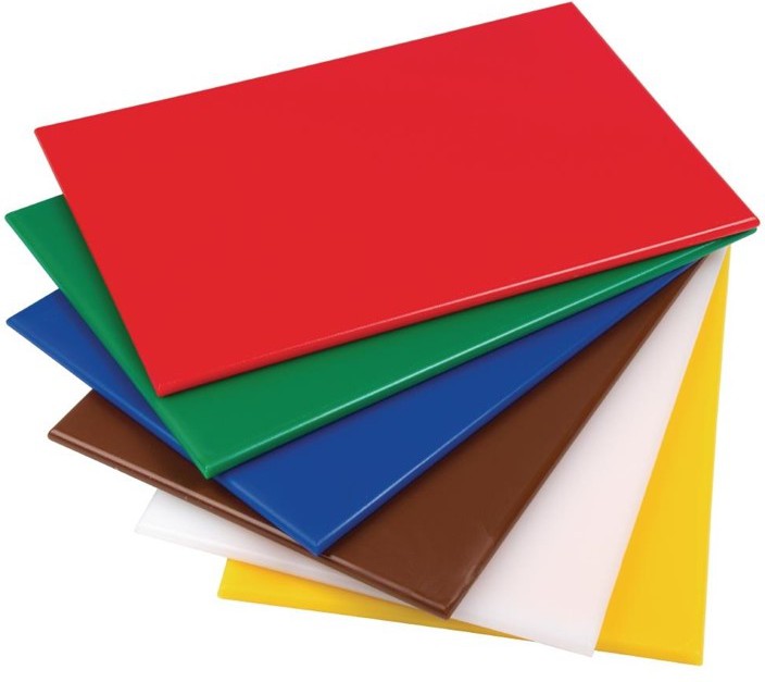 Hygiplas Low Density Brown Chopping Board Standard 