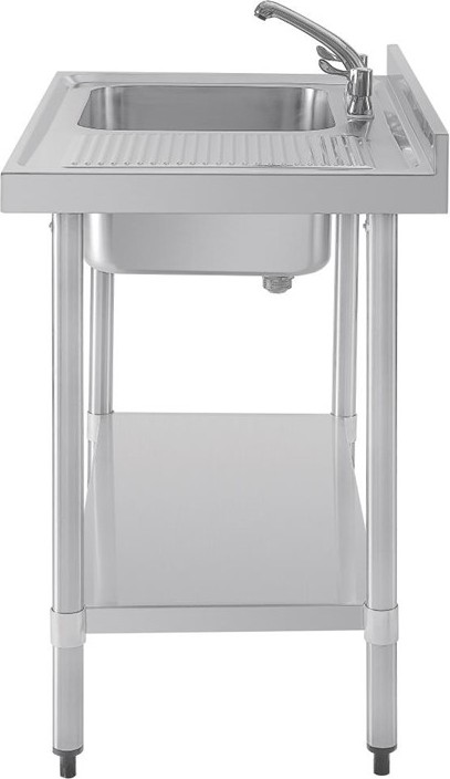  Vogue Single Sink Right Hand Drainer 1000mm 