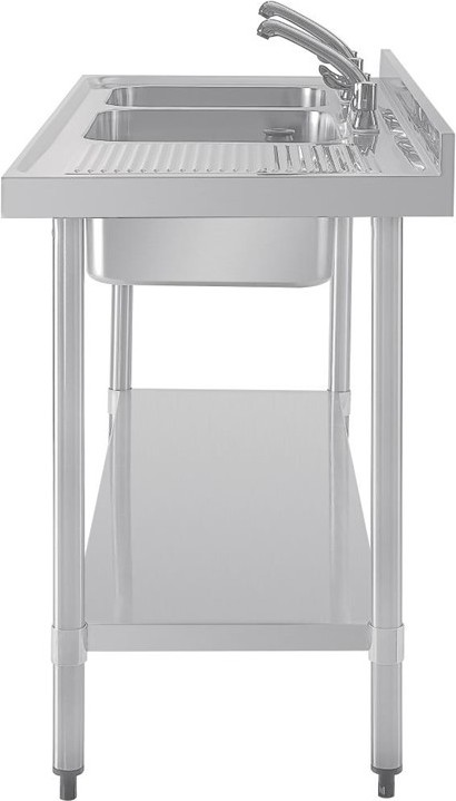  Vogue Double Sink Right Hand Drainer 1500mm 