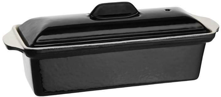  Vogue Black Cast Iron Pate Terrine Mould 1.3Ltr 