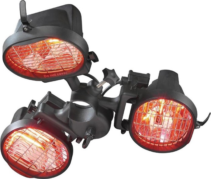  Eurom Parasol electric patio heater 1500W 