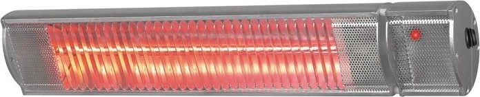  Eurom Golden electric patio heater with remote control 2200W comfort 