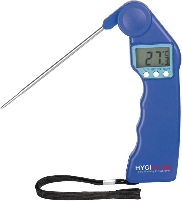  Hygiplas Easytemp Colour Coded Blue Thermometer 