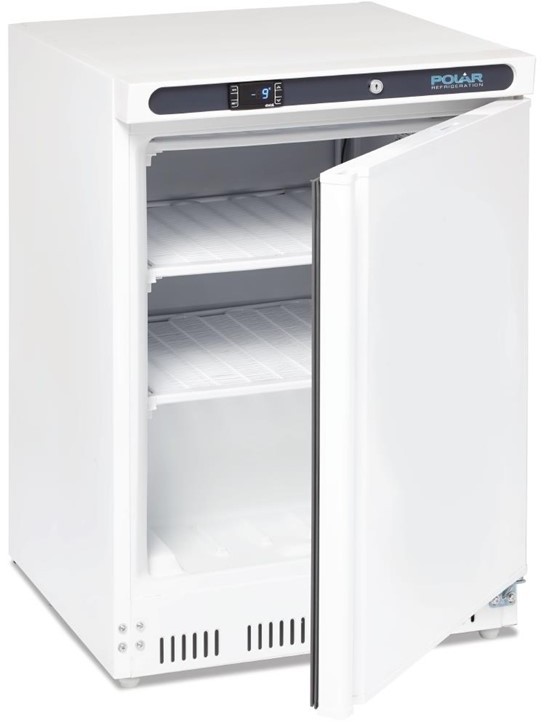  Polar C-Series Under Counter Freezer White 140Ltr 