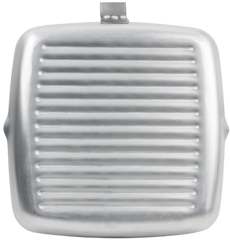  Vogue Square Non Stick Teflon Ribbed Skillet Pan 240mm 