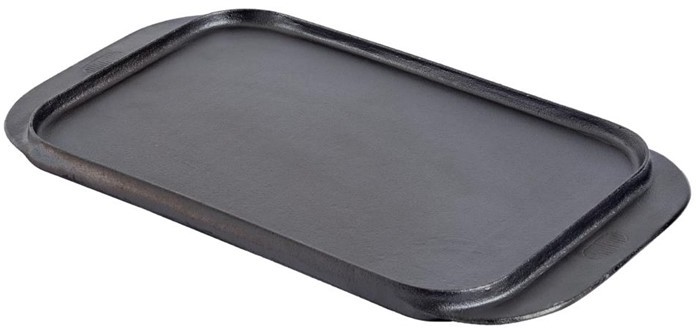  Vogue Reversible Cast Iron Double Griddle Pan 
