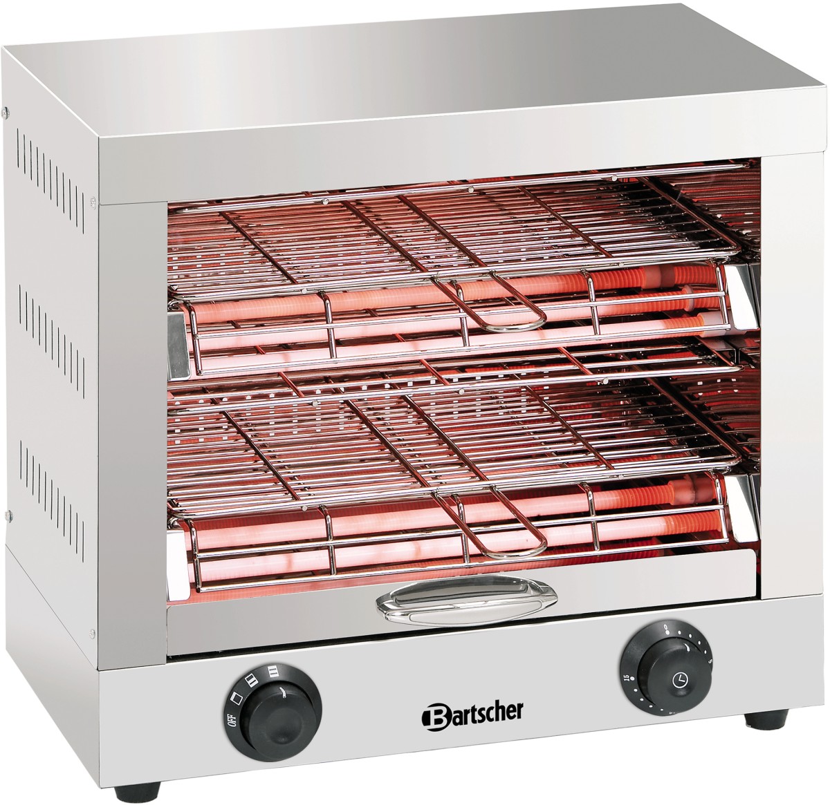  Bartscher Quartz tube toaster, double 