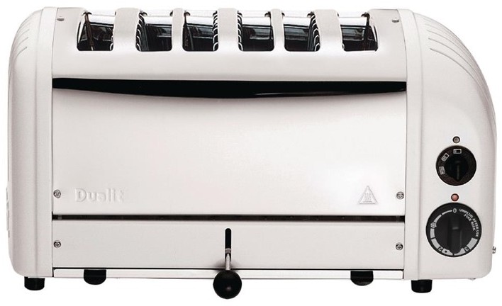  Dualit 6 Slice Vario Toaster White 60146 