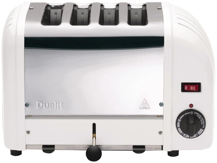  Dualit 4 Slice Vario Toaster White 40355 