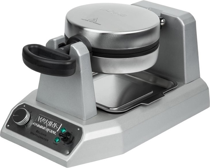  Waring Commercial Single Belgian Waffle Maker 