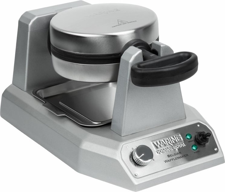  Waring Commercial Single Belgian Waffle Maker 