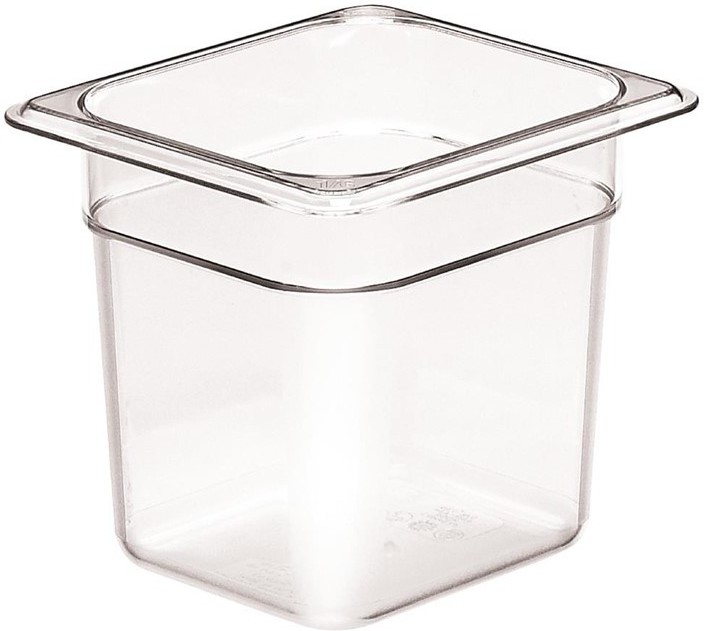  Cambro Polycarbonate 1/6 Gastronorm Pan 150mm 