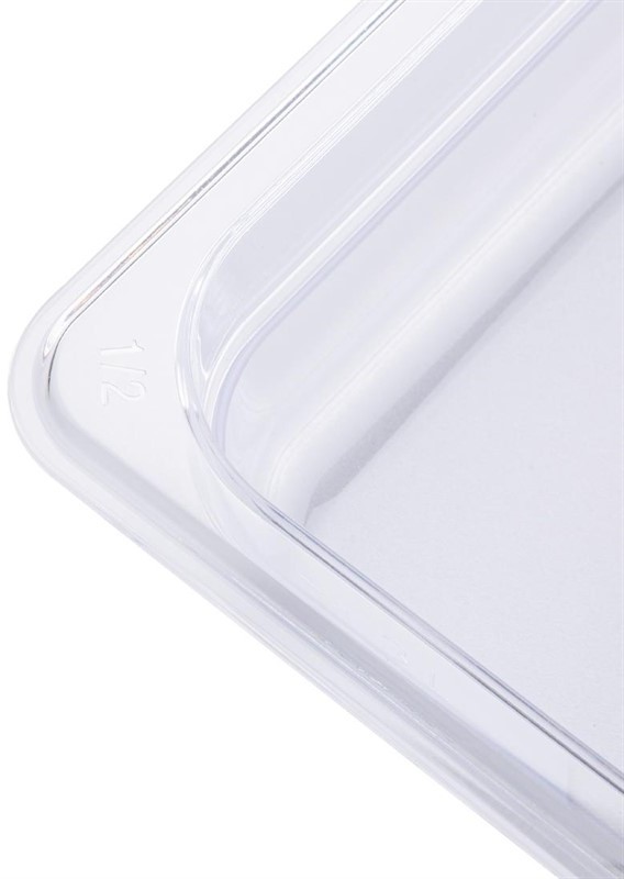  Vogue Polycarbonate 1/2 Gastronorm Container 200mm Clear 