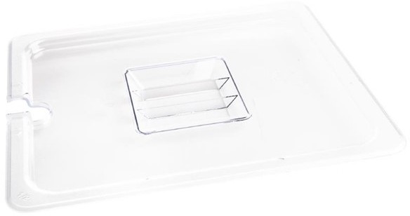  Vogue Polycarbonate 1/2 Gastronorm Lid Notched 