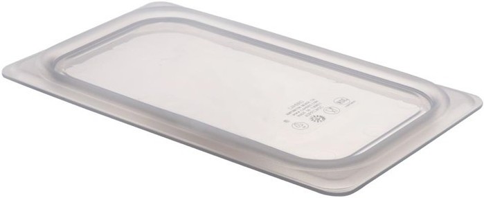  Cambro Polypropylene Gastronorm Pan 1/4 Soft Seal Lid 