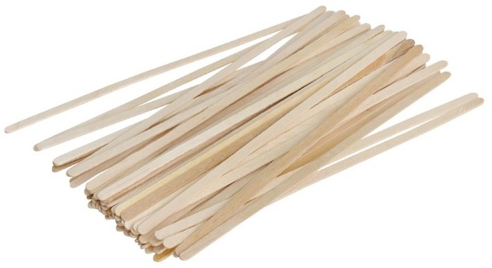  Fiesta Green Biodegradable Wooden Coffee Stirrers 190mm (Pack of 1000) 