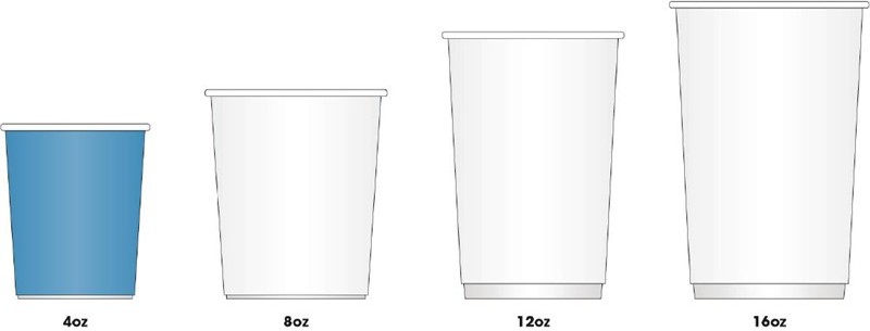  Fiesta Disposable Espresso Cups Single Wall Black 112ml / 4oz (Pack of 1000) 