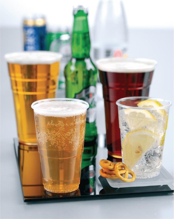  Gastronoble eGreen Disposable Pint Glasses CE Marked 570ml / 20oz (Pack of 1000) 