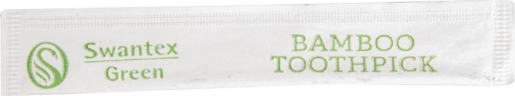  Gastronoble Individually Wrapped Biodegradable Bamboo Toothpicks (Pack of 1000) 
