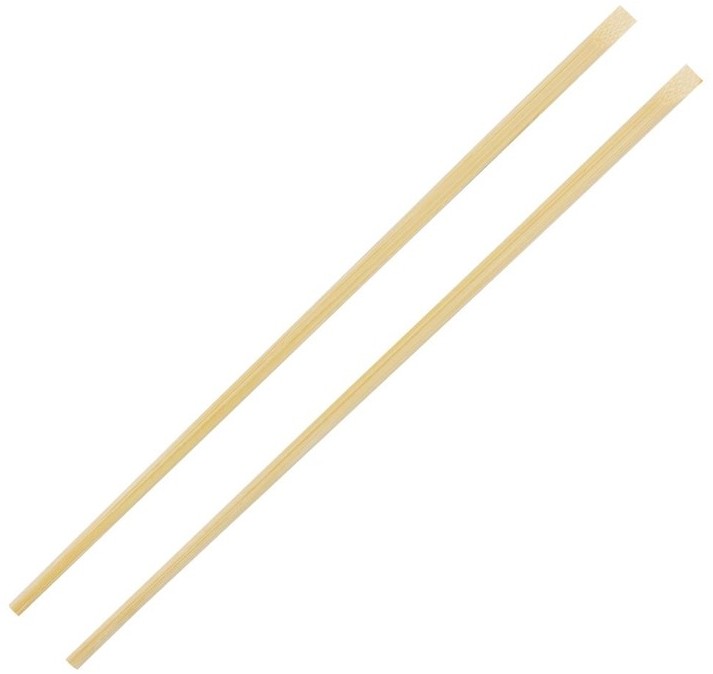  Fiesta Green Biodegradable Bamboo Chopsticks (Pack of 100) 