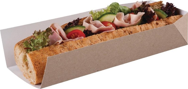  Colpac Compostable Open-Ended Food Trays 250mm (Pack of 500) 