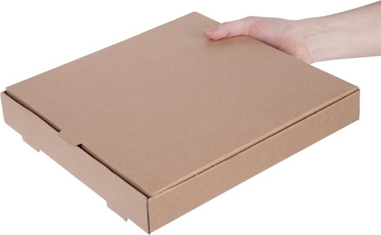  Fiesta Green Compostable Plain Pizza Boxes 12" (Pack of 100) 