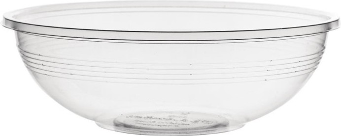  Vegware 185-Series Compostable Bon Appetit Wide PLA Salad Bowls 24oz (Pack of 300) 