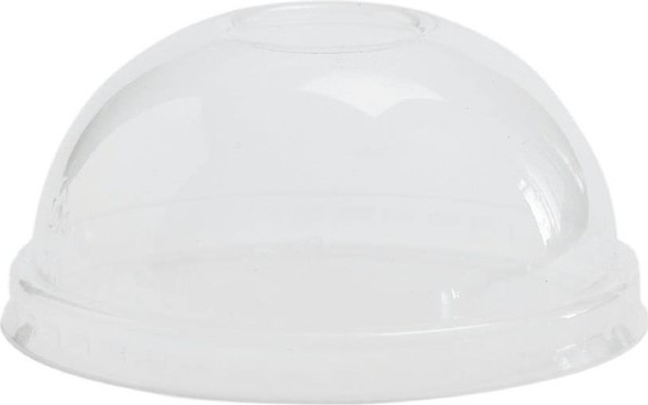  Vegware Compostable Cold Food Pot Domed Lids 170ml / 6oz and 230ml / 8oz 