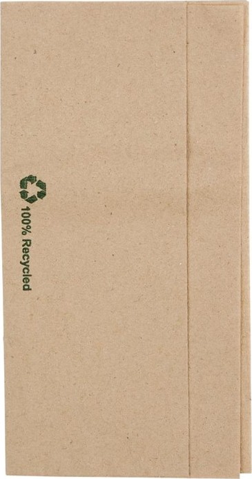  Fiesta Recycled Kraft Napkins Dispenser Fold 320x300mm (Pack of 6000) 