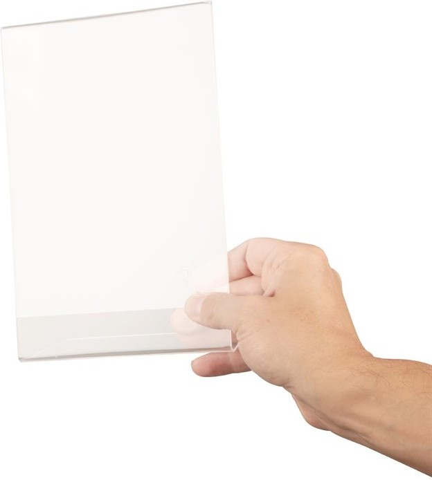  Olympia Slanted Acrylic Menu Holder A5 