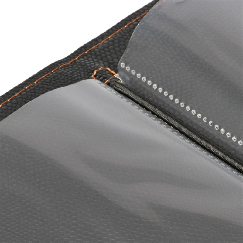  Securit Contemporary Menu Cover Black A4 