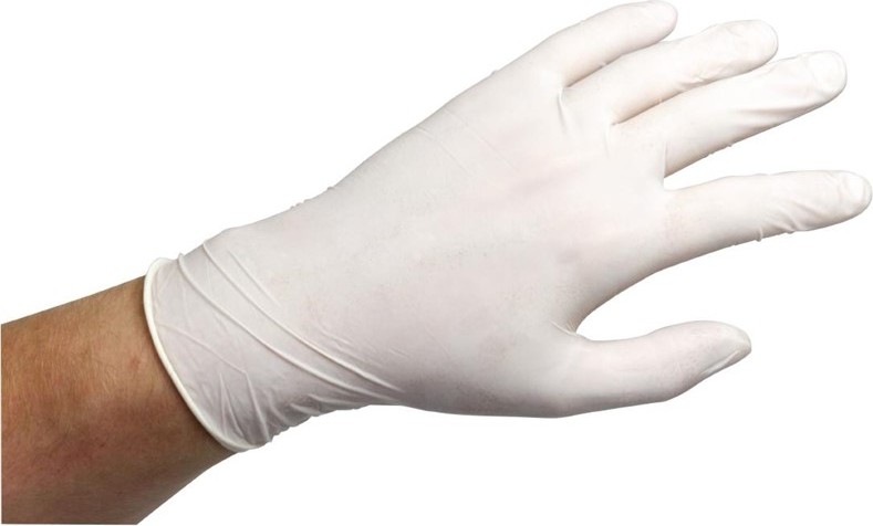  Gastronoble Powdered Latex Gloves M (Pack of 100) 