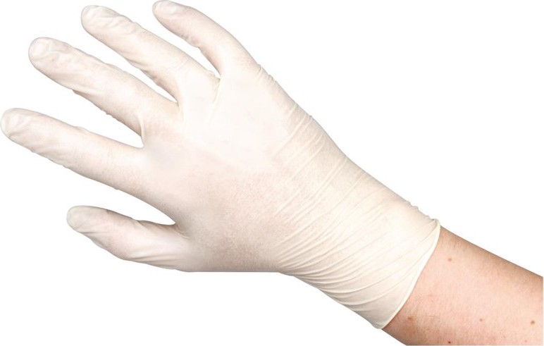  Gastronoble Powder-Free Latex Gloves L (Pack of 100) 