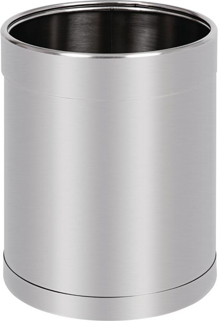  Bolero Stainless Steel Waste Paper Bin 